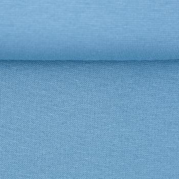 Preview: 1,10 m Swafing Vanessa Baumwoll Jersey Uni Hellblau 154